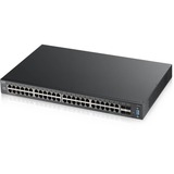 Zyxel XGS2210-52 Gestionado L2 Gigabit Ethernet (10/100/1000) 1U Negro, Interruptor/Conmutador Gestionado, L2, Gigabit Ethernet (10/100/1000), Montaje en rack, 1U