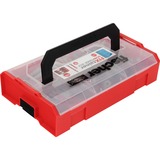 fischer FixTainer-DUOPOWER corto / largo NV, Pasador gris claro/Rojo