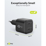goobay 75333, Cargador negro