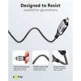 goobay Cable adaptador Ethernet USB-C 3.2 Gen2 > RJ-45, Slim negro/Gris