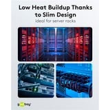 goobay Cable de parche ultraflexible Cat.8.1 slim, U/FTP gris