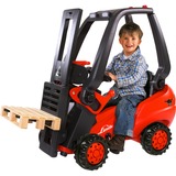 BIG Linde Forklift Correpasillos ocn forma de carretilla elevadora, Automóvil de juguete negro/Rojo, 3 año(s), Negro, Rojo