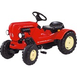 BIG Porsche Diesel Junior Correpasillos con forma de tractor, Automóvil de juguete rojo, 3 año(s), Negro, Rojo