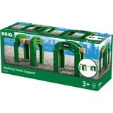 BRIO 33253 Soportes, Ferrocarril verde/Marrón, Rastrear, Niño/niña, 3 año(s), Verde