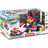 Carrera 2.4GHz Mario Kart, Mario - Race Kart with Sound modelo controlado por radio Coche Motor eléctrico 1:16, Radiocontrol rojo/Azul, Mario - Race Kart with Sound, Coche, 1:16, 6 año(s)