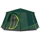 Coleman Cortes Octagon 8 Blackout, Tienda de campaña verde oscuro