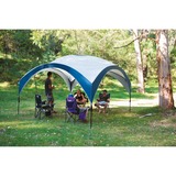 Coleman FastPitch Shelter XL Azul, Blanco, Pabellón plateado/Azul oscuro, Campamento, Estructura rígida, 21,7 kg, Azul, Blanco