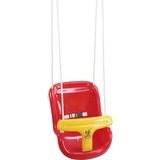 HUDORA 72112 equipamiento de columpios para parque infantil rojo/Amarillo, Rojo, Blanco, Amarillo