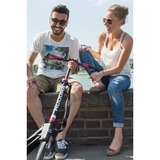 HUDORA Big Wheel Style 230 Adultos Negro, Rojo, Vespa negro, Adultos, Negro, Rojo, Asfalto, 120 kg, 2 rueda(s), Poliuretano