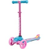 HUDORA Flitzkids 2.0 Skate Wonders, Vespa rosa neón/Celeste