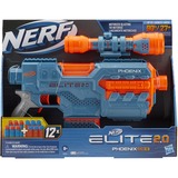 Hasbro E99612210 Juegos y juguetes de habilidad/activos, Pistola Nerf Azul-gris/Naranja, 8 año(s), Necesita pilas