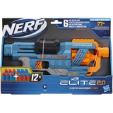 Hasbro Elite 2.0 Commander RD-6, Pistola Nerf Azul-gris/Naranja, Pistola de juguete, 8 año(s), 99 año(s), 415 g