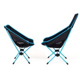 Helinox Chair Two Silla de camping 4 pata(s) Negro, Azul, Gris negro/Azul, 145 kg, Silla de camping, 4 pata(s), 1,07 kg, Negro, Azul, Gris