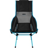 Helinox Savanna Silla de camping 4 pata(s) Negro, Azul negro/Azul, 145 kg, Silla de camping, 4 pata(s), 1,8 kg, Aluminio, Nylon, Negro, Azul