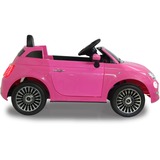 Jamara Fiat 500 Juguetes de arrastre, Automóvil de juguete rosa neón, Chica, 36 mes(es), 4 rueda(s), Necesita pilas, Rosa, 14,5 kg