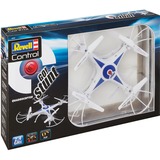 Revell Quadrocopter GO! STUNT, avión por control remoto blanco/Azul