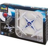 Revell Quadrocopter GO! STUNT, avión por control remoto blanco/Azul