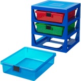 Room Copenhagen Caja de cajones LEGO, Caja de depósito azul