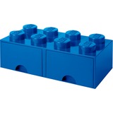 Room Copenhagen LEGO Cajón de ladrillo 8 azul, Caja de depósito azul