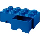 Room Copenhagen LEGO Cajón de ladrillo 8 azul, Caja de depósito azul