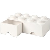 Room Copenhagen LEGO Cajón de ladrillo 8 blanco, Caja de depósito blanco