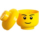 Room Copenhagen LEGO Iconic Storage Head, Caja de depósito amarillo