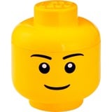 Room Copenhagen LEGO Iconic Storage Head, Caja de depósito amarillo