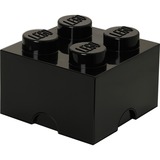 Room Copenhagen LEGO Ladrillo de almacenamiento 4 negro, Caja de depósito negro