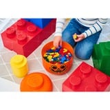 Room Copenhagen LEGO Storage Head "Calabaza", grande, Caja de depósito naranja/Negro