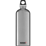 SIGG 1.0 L Traveller 1000 ml Aluminio, Botella de agua aluminio, 1000 ml, Aluminio, Tapón de tornillo, De plástico, Aluminium, 257 mm