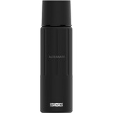 SIGG Gemstone IBT Obsidian 0,5L, Botella thermo negro