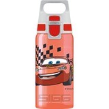 SIGG Viva One Cars 0,5 L, Botella de agua rojo