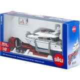 SIKU 10184900000 Modelo a escala de camión de transporte pesado Previamente montado 1:87, Automóvil de construcción rojo/blanco, Modelo a escala de camión de transporte pesado, Previamente montado, 1:87, Niño/niña, 3 año(s), 99 año(s)