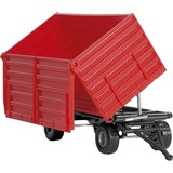 SIKU 2898 vehículo de juguete, Automóvil de construcción rojo, Tráiler, 3 año(s), Metal, Plástico, Negro, Rojo
