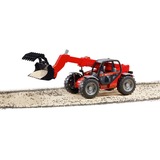 bruder 02125 vehículo de juguete, Automóvil de construcción rojo/Gris, 4 año(s), Negro, Rojo