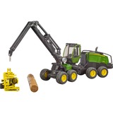 bruder 02135, Automóvil de construcción verde/Negro