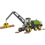 bruder 02135, Automóvil de construcción verde/Negro