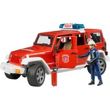 bruder 2528 vehículo de juguete, Automóvil de construcción rojo/blanco, Jeep, Interior / exterior, 3 año(s), De plástico, Rojo