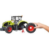 bruder Claas Axion 950 vehículo de juguete, Automóvil de construcción verde claro/Negro, Modelo a escala de tractor, De plástico