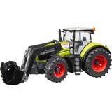 bruder Claas Axion 950 vehículo de juguete, Automóvil de construcción verde claro/Negro, Modelo a escala de pala cargadora frontal, De plástico, Negro, Verde