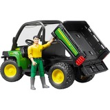 bruder John Deere Gator XUV 855D with driver vehículo de juguete, Automóvil de construcción 4 año(s), ABS sintéticos, Multicolor