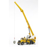 bruder MACK Granite Liebherr crane truck vehículo de juguete, Automóvil de construcción amarillo/Gris, 4 año(s), ABS sintéticos, Negro, Amarillo