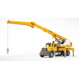 bruder MACK Granite Liebherr crane truck vehículo de juguete, Automóvil de construcción amarillo/Gris, 4 año(s), ABS sintéticos, Negro, Amarillo