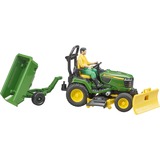 bruder bworld John Deere Cortacésped de asiento, Automóvil de construcción 