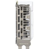 ASUS Dual -RTX5060TI-O16G-WHITE NVIDIA GeForce RTX 5060 Ti 16 GB GDDR7, Tarjeta gráfica blanco, GeForce RTX 5060 Ti, 16 GB, GDDR7, 128 bit, 7680 x 4320 Pixeles, PCI Express 5.0