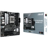 ASUS PRIME B650M-A II-CSM AMD B650 Zócalo AM5 micro ATX, Placa base negro/Plateado, AMD, Zócalo AM5, AMD Ryzen 7000 Series, Zócalo AM5, DDR5-SDRAM, 128 GB