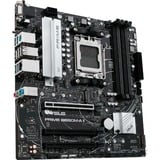 ASUS PRIME B650M-A II-CSM AMD B650 Zócalo AM5 micro ATX, Placa base negro/Plateado, AMD, Zócalo AM5, AMD Ryzen 7000 Series, Zócalo AM5, DDR5-SDRAM, 128 GB