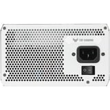 ASUS TUF Gaming 1000W Gold White Edition unidad de fuente de alimentación 20+4 pin ATX ATX Blanco, Fuente de alimentación de PC blanco, 1000 W, 100 - 240 V, Activo, 130 W, 1000 W, 130 W