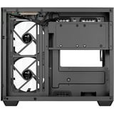 Aerocool Dryft Mini Mini Tower Negro, Cajas de torre negro, Mini Tower, PC, Negro, ATX, micro ATX, Mini-ITX, SPCC, Vidrio templado, Juego