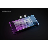 Alphacool Core RX 9070 XT Nitro+, Refrigeración por agua transparente/Cromado